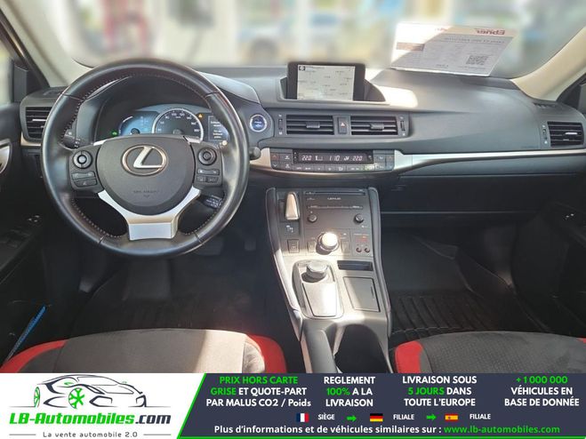 Lexus CT 200h Rouge M�tallique de 2018