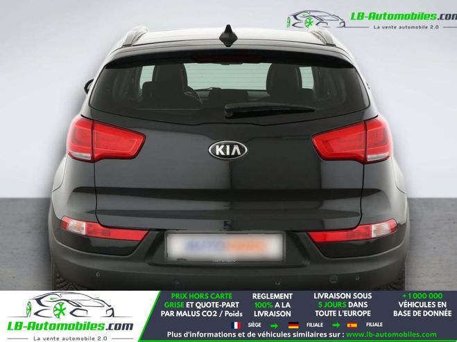 Kia Sportage 1.7 CRDi 115 4x2 Noir de 2015