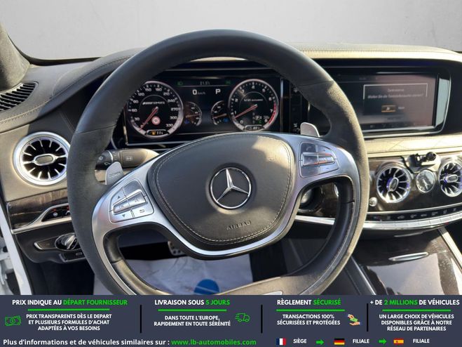 Mercedes Classe S 63 Blanc M�tallique de 2015