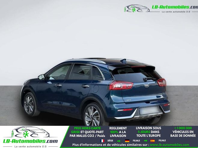 Kia Niro 1.6 GDi Hybride Rechargeable 141 ch BVA Bleu M�tallique de 2017