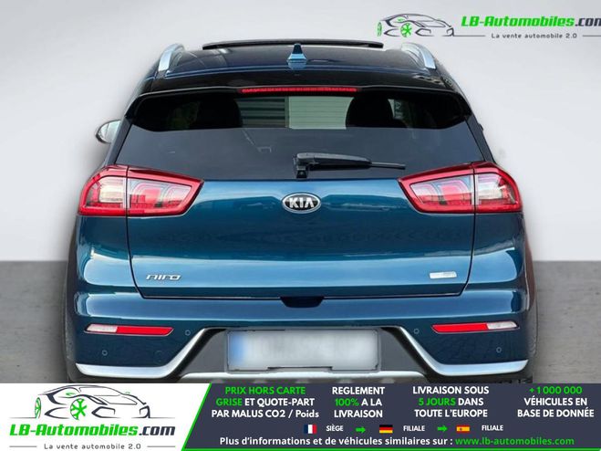 Kia Niro 1.6 GDi Hybride Rechargeable 141 ch BVA Bleu M�tallique de 2017