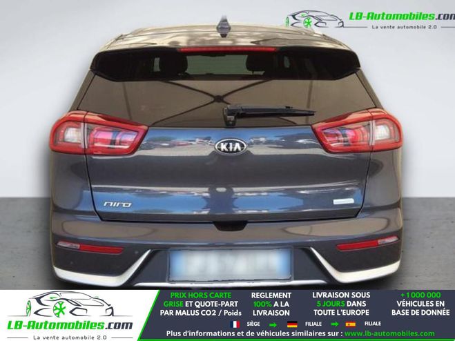 Kia Niro 1.6 GDi Hybride 105 ch BVA Gris M�tallique de 2017