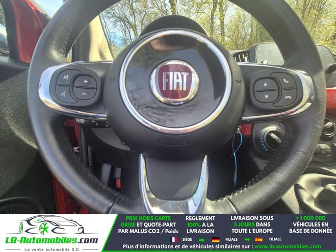 Fiat 500 1.2 69 ch BVM Rouge de 2019