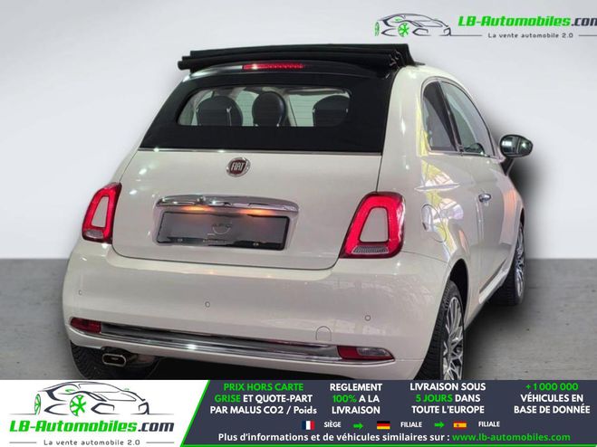 Fiat 500 1.2 69 ch BVA Blanc de 2019