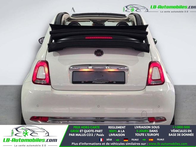 Fiat 500 1.2 69 ch BVA Blanc de 2019