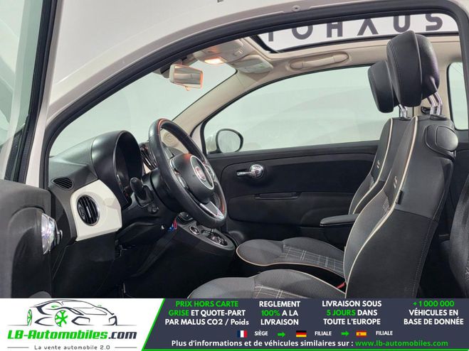Fiat 500 1.2 69 ch BVA Blanc de 2019