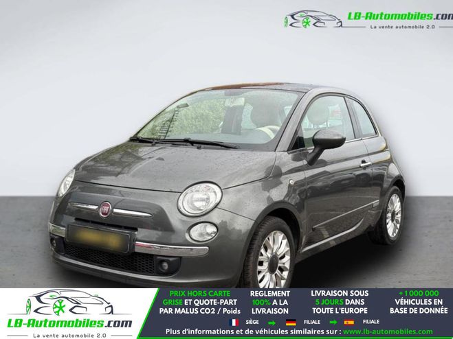 Fiat 500 1.2 8V 69 ch BVM Gris M�tallique de 2015