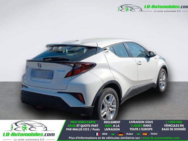 Toyota C HR Hybride 1.8L 122 ch BVA Blanc de 2020