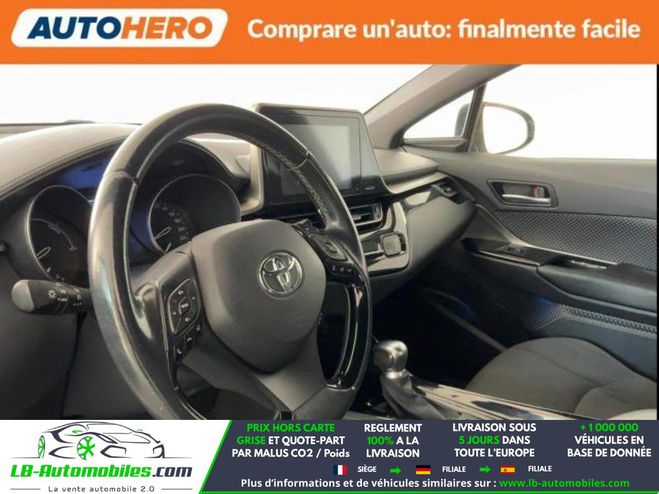 Toyota C HR Hybride 1.8L 122 ch BVA Blanc M�tallique de 2019