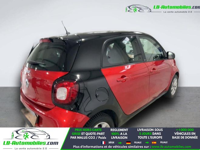 Smart Forfour 0.9 90 ch BVM Rouge de 2017