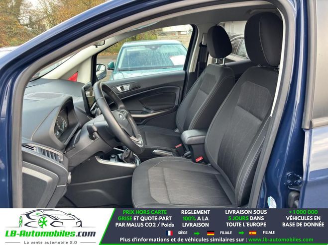 Ford Ecosport 1.0 EcoBoost 125ch BVM Bleu de 2018