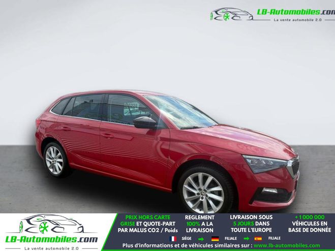 Skoda Scala 1.0 TSI 116 ch BVM Rouge M�tallique de 2020