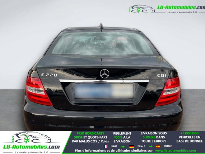 Mercedes Classe C 220 CDI Noir M�tallique de 2012