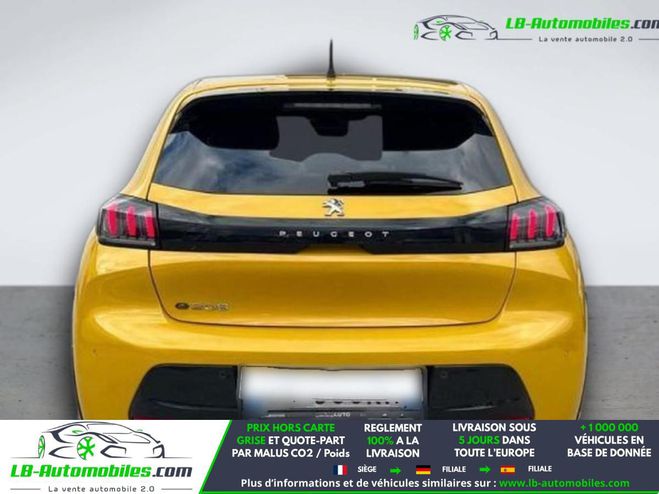 Peugeot 208 Electrique 50 kWh 136ch Jaune M�tallique de 2021