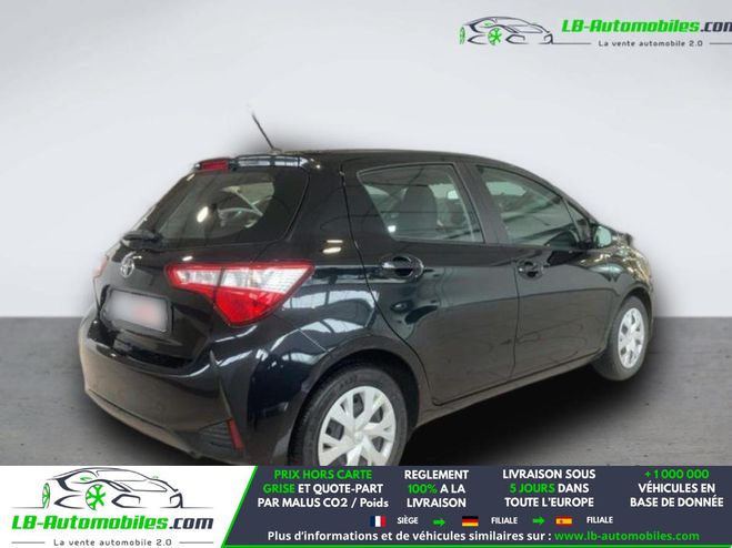 Toyota Yaris 70 VVT-i BVM Noir M�tallique de 2019