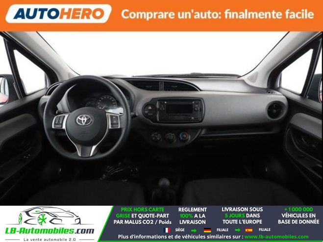 Toyota Yaris 70 VVT-i BVM Rouge M�tallique de 2018