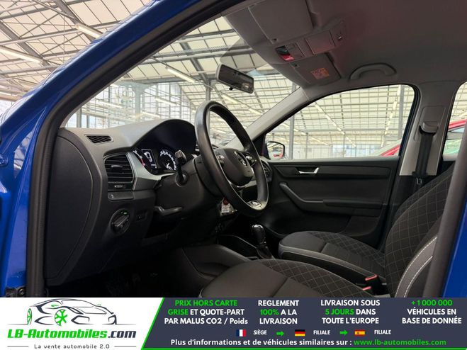 Skoda Fabia 1.0 TSI 95 ch BVA Bleu de 2021