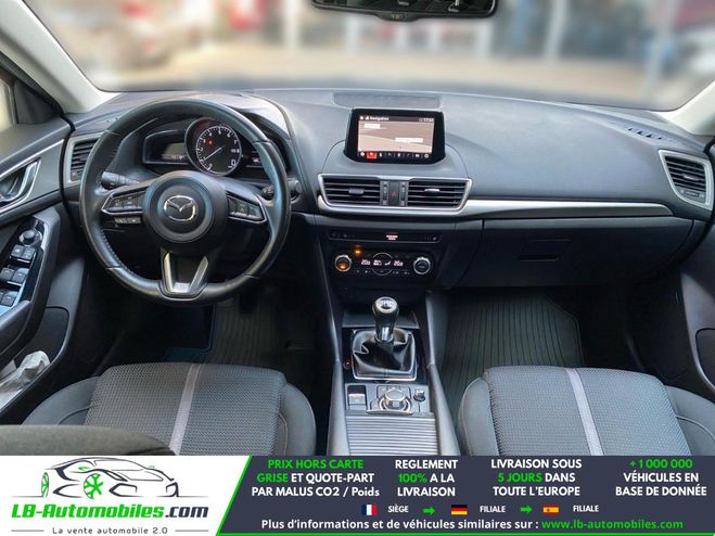 Mazda 3 2.0L SKYACTIV-G 122 ch BVM Bleu M�tallique de 2018