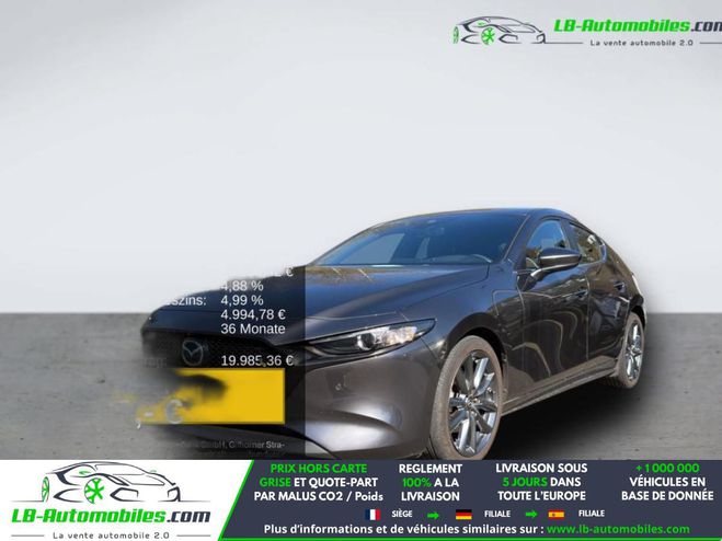 Mazda 3 2.0L SKYACTIV-G 122 ch BVM Gris M�tallique de 2020