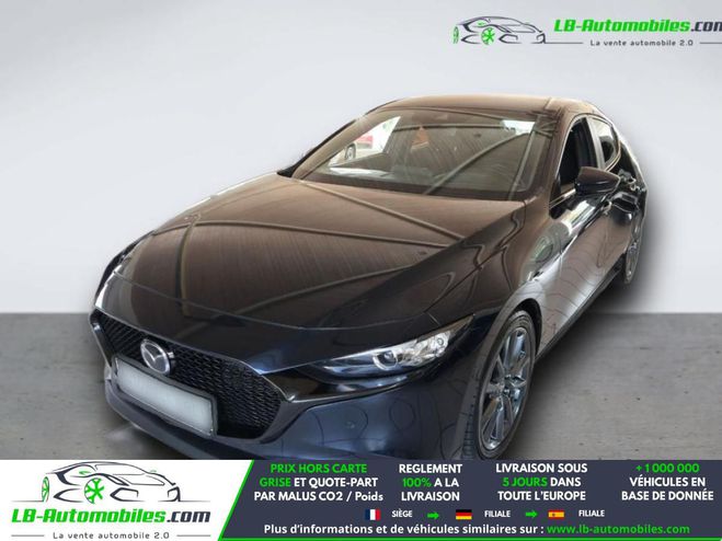 Mazda 3 2.0L SKYACTIV-G 122 ch BVA Bleu M�tallique de 2019