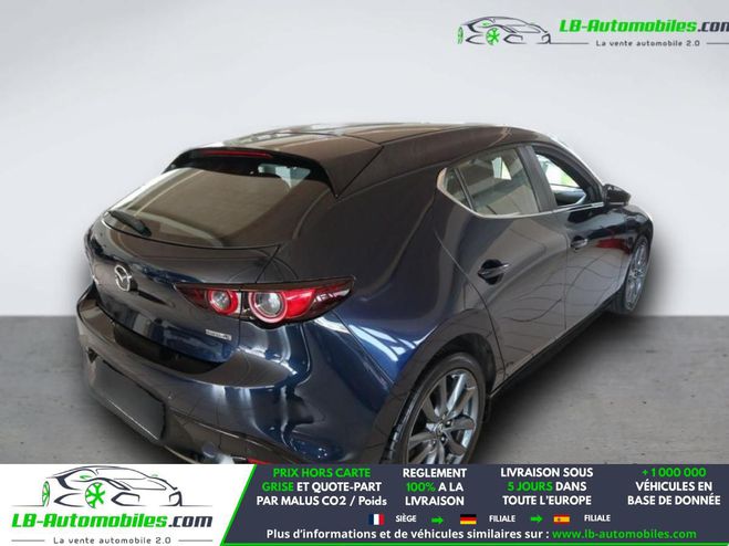 Mazda 3 2.0L SKYACTIV-G 122 ch BVA Bleu M�tallique de 2019
