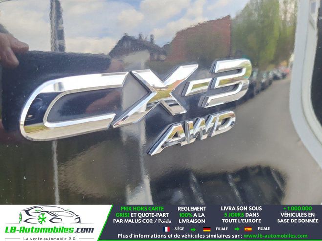 Mazda Cx 3 2.0L Skyactiv-G 150 4x4 BVA Noir M�tallique de 2017