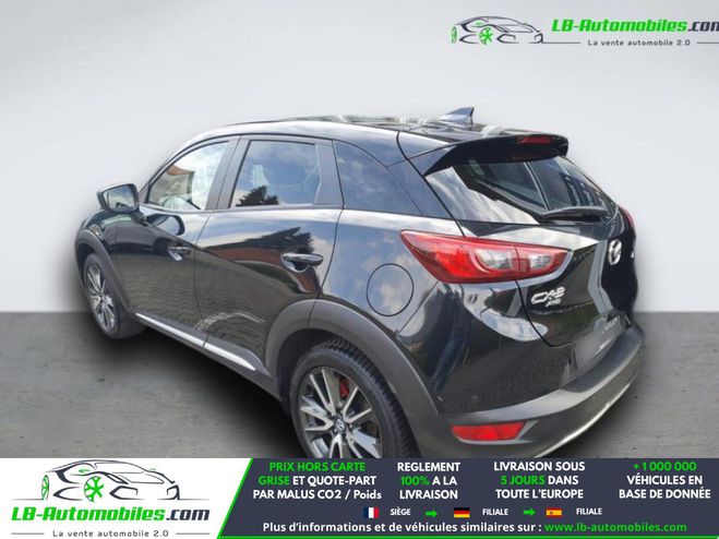 Mazda Cx 3 2.0L Skyactiv-G 150 4x4 BVA Noir M�tallique de 2017