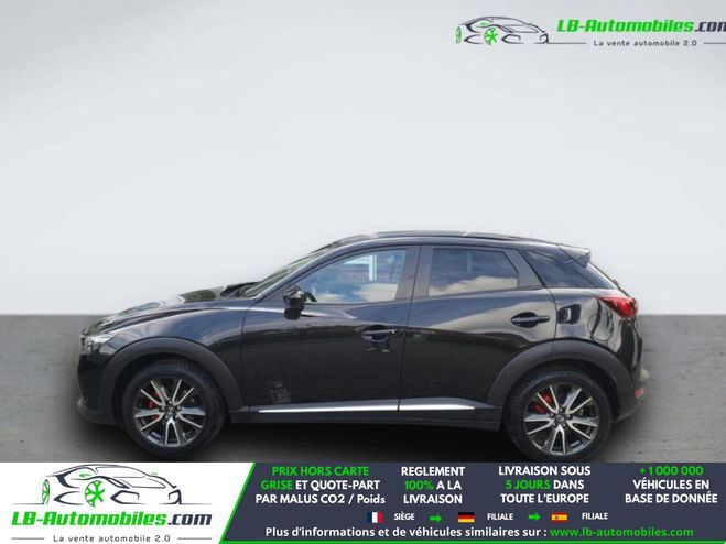 Mazda Cx 3 2.0L Skyactiv-G 150 4x4 BVA Noir M�tallique de 2017