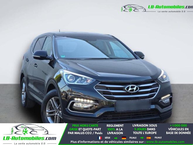 Hyundai Santa Fe 2.2 CRDi 200 Noir M�tallique de 2016