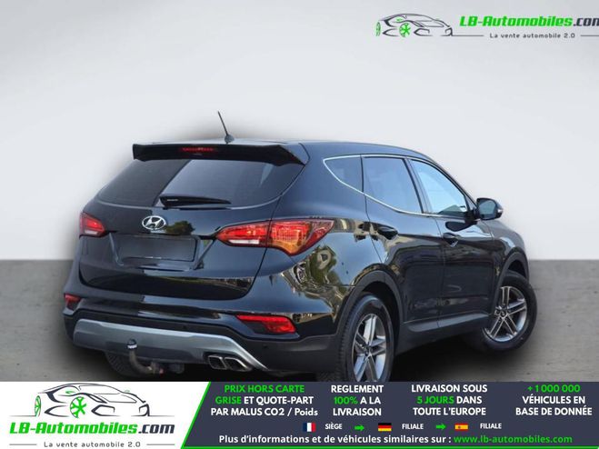 Hyundai Santa Fe 2.2 CRDi 200 Noir M�tallique de 2016