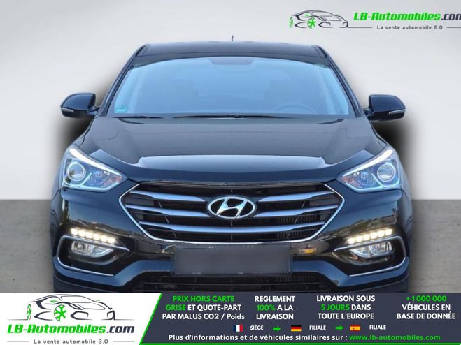 Hyundai Santa Fe 2.2 CRDi 200 Noir M�tallique de 2016