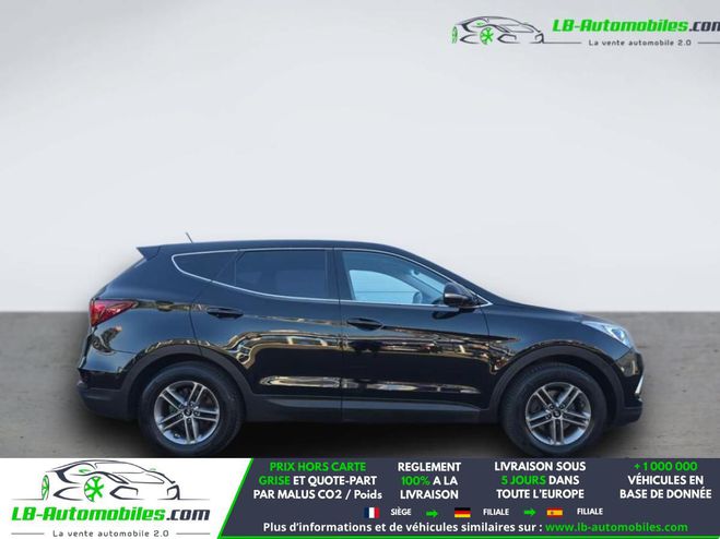 Hyundai Santa Fe 2.2 CRDi 200 Noir M�tallique de 2016