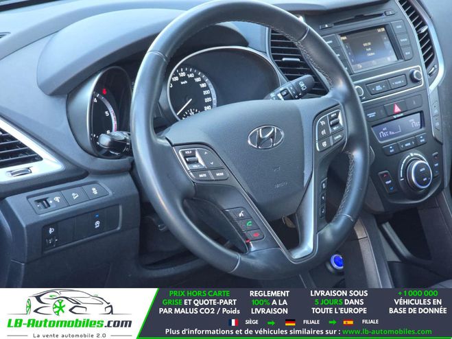 Hyundai Santa Fe 2.2 CRDi 200 Noir M�tallique de 2016
