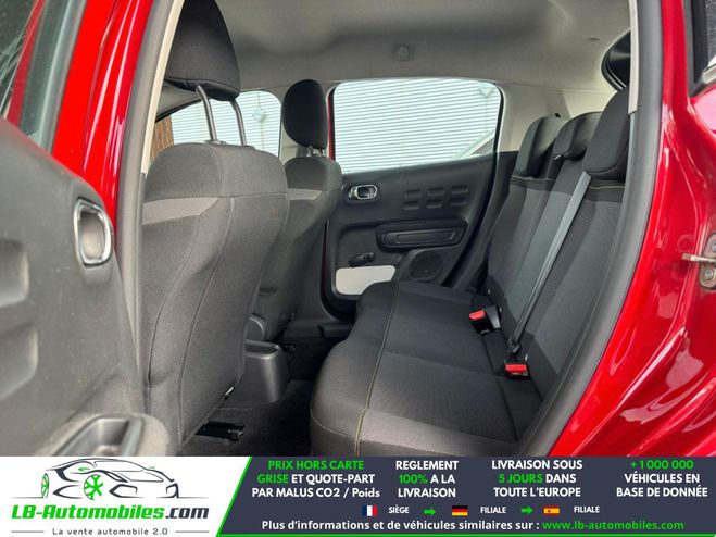 Citroen C3 PureTech 83 BVM Rouge M�tallique de 2020