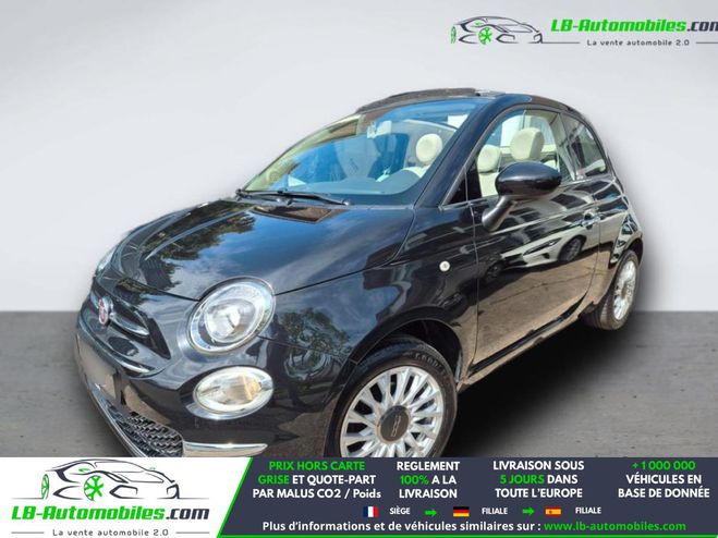 Fiat 500 1.2 69 ch BVM Noir M�tallique de 2017