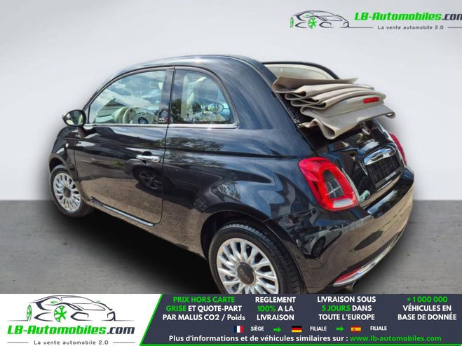 Fiat 500 1.2 69 ch BVM Noir M�tallique de 2017
