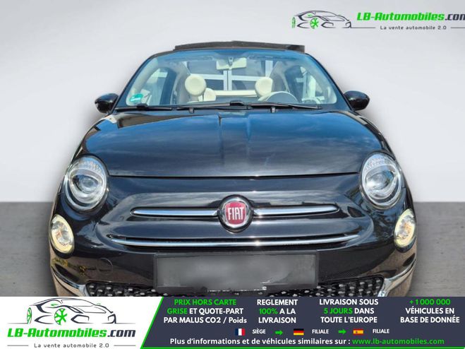 Fiat 500 1.2 69 ch BVM Noir M�tallique de 2017