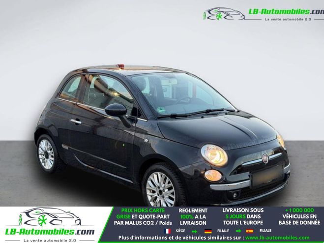 Fiat 500 1.2 8V 69 ch BVM Noir M�tallique de 2015