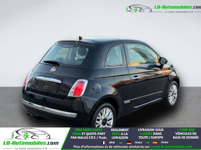 Fiat 500 1.2 8V 69 ch BVM Noir M�tallique de 2015