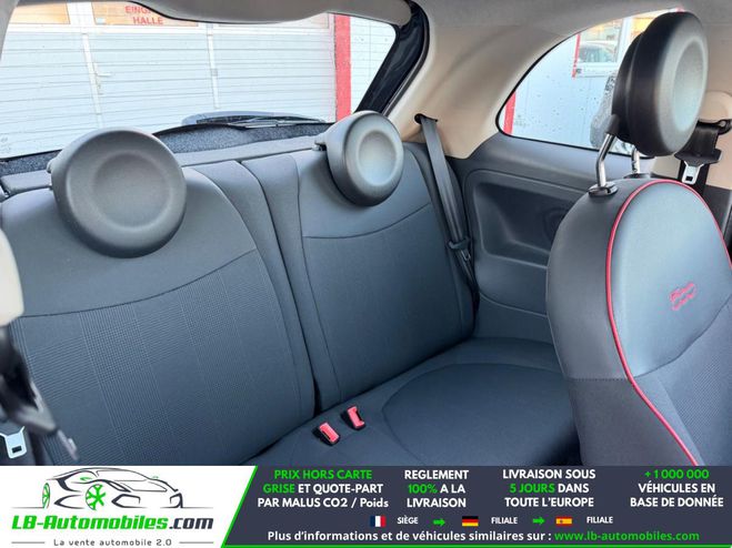 Fiat 500 1.2 8V 69 ch BVM Noir M�tallique de 2015