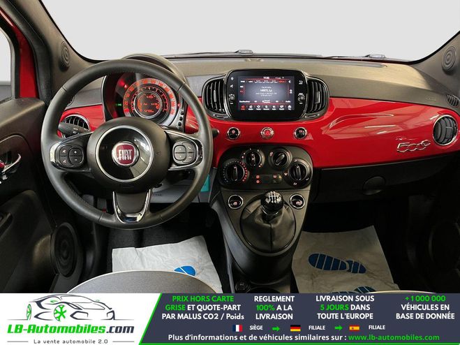 Fiat 500 1.2 69 ch BVM Rouge de 2020