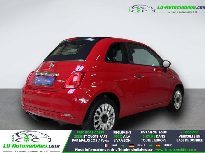 Fiat 500 1.2 69 ch BVM Rouge de 2020