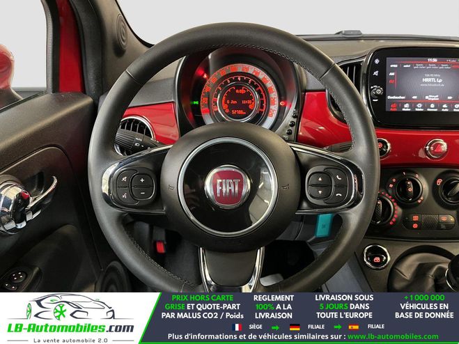 Fiat 500 1.2 69 ch BVM Rouge de 2020