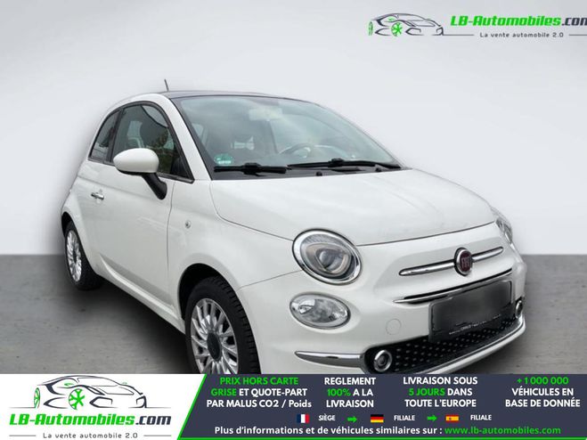 Fiat 500 1.2 8V 69 ch BVM Blanc M�tallique de 2015