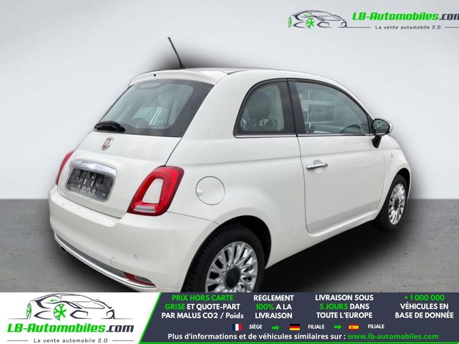 Fiat 500 1.2 8V 69 ch BVM Blanc M�tallique de 2015