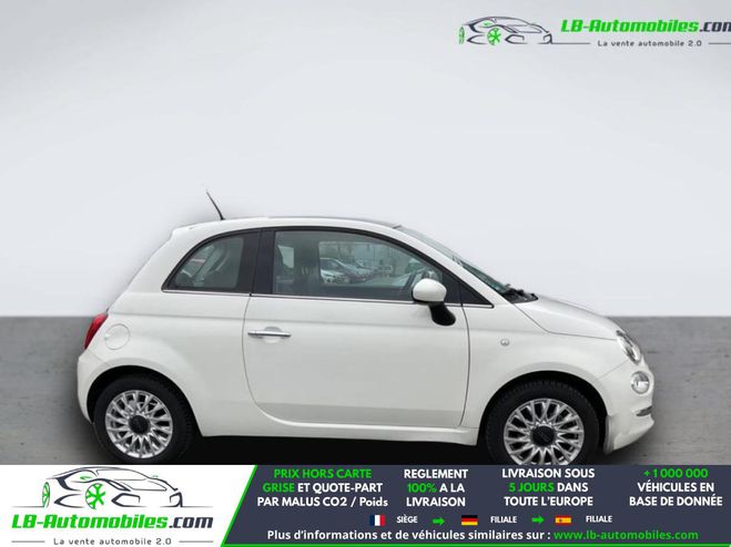 Fiat 500 1.2 8V 69 ch BVM Blanc M�tallique de 2015