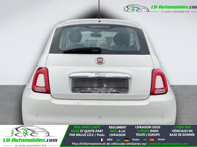 Fiat 500 1.2 8V 69 ch BVM Blanc M�tallique de 2015