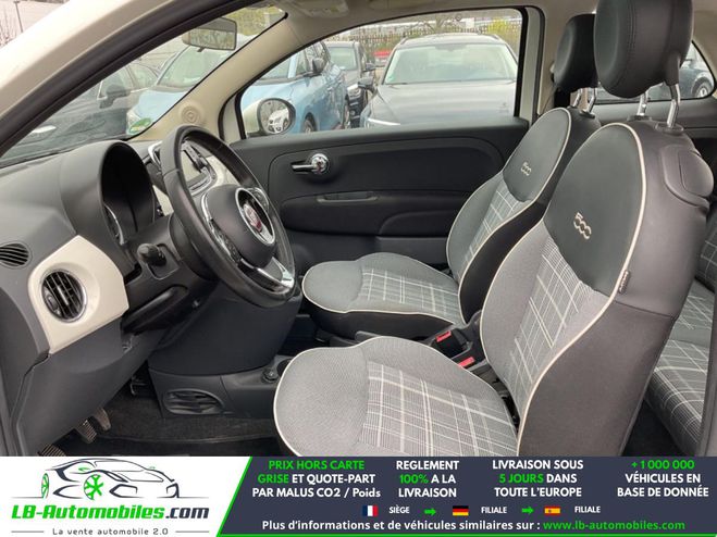 Fiat 500 1.2 8V 69 ch BVM Blanc M�tallique de 2015