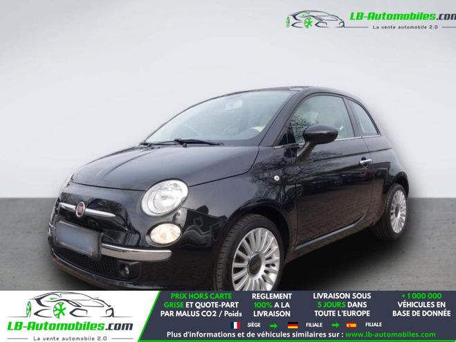 Fiat 500 1.2 8V 69 ch BVM Noir M�tallique de 2015