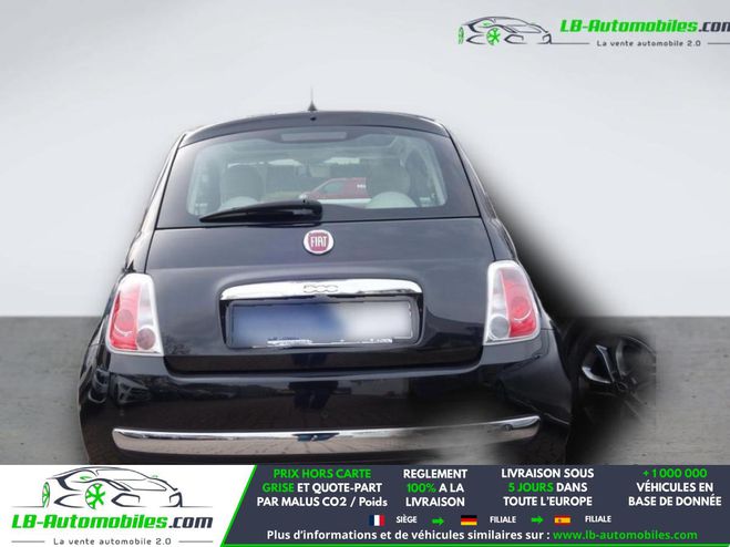 Fiat 500 1.2 8V 69 ch BVM Noir M�tallique de 2015